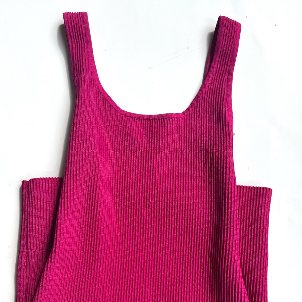 Aritzia Babaton Sculpt Knit Dress - Granita Pink - Size 2XS